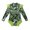 Dark Green, variant on GYRATEDREAM Girls One-Piece Swimsuits Bathing Suits Multicolor Kids Sport Summer Beach Swimwear for 2-12 Years