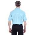 thumbnail image 2 of 8977 UltraClub Men's Whisper Twill Short-Sleeve Plain Dress Shirt, 2 of 3