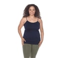 thumbnail image 1 of White Mark Universal PS133-02 Plus Size Tank Top, Navy - One Size, 1 of 4