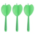 thumbnail image 1 of Uxcell Arbre de Fléchettes Intégré & Vols, Ensemble de 3 Fléchettes en Plastique, Vert, 1 of 5