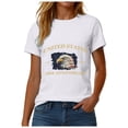 thumbnail image 6 of Duqingm Usa Tshirt Men Womens Pretty Flag Heart 1776 2026 July 4th 250th Birthday V-Neck T-Shirt White,L, 6 of 7