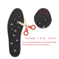 thumbnail image 4 of 1 par de plantillas de zapatos de masaje Ecomeon terapia médica de salud magnética hombres S, 4 of 6