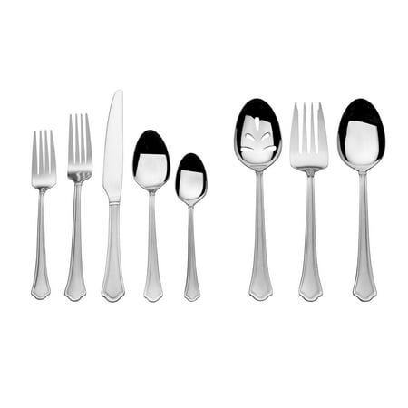 International Silver Plated - International Silver Capri Frost 51 Pc Flatware Set