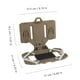 thumbnail image 3 of Tablero de navegación plegado MOLLE Holder Cellphone Gear Vest Accesorios (Tan), 3 of 6