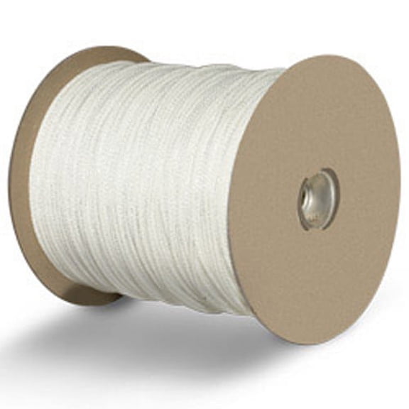 CWC Solid Braid Polyester Rope - 1/4" x 200 ft., White