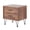 Walnut 98, variant on Walnut Accent Table with 2 Drawers and Hairpin Legs for Living Room, Small Space Side Table