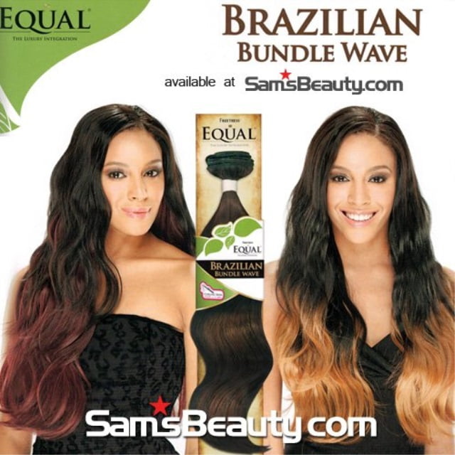 Freetress Equal Synthetic Hair Weave Brazilian Bundle Wave 20