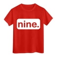 thumbnail image 5 of SNKSDGM Girls White T Shirts for Kids Girls Cute Tops 10-12 Trendy Shirts for Kids Girls Child Short Sleeve Prints T Shirt Trendy Girls Fans Present Tops 4-5 Years, 5 of 5