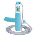 thumbnail image 2 of Cuerda para saltar con contador, cuerda para saltar ajustable, Cable de cuerda para saltar de velocidad rápida para pruebas y competiciones, azul, 2 of 10