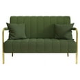 thumbnail image 3 of HestiNysus 59-Inch Teddy Velvet Sofa,Green, 3 of 5