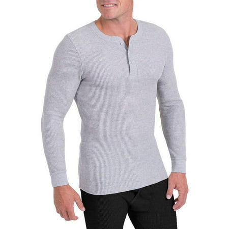 Fruit of the Loom Big Men's Classic Thermal Henley Top