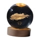 thumbnail image 4 of Lámpara de noche con bola de cristal 3D para niñas, luz nocturna con base, lámpara de noche decorativa para mesa. Nube, 4 of 9