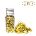 thumbnail image 3 of Cateissary 10ml Gold Flakes Waterproof Professional Facial Lightweight Natural Gold Ornament Cover Foil for Beauty Product Cocina y Comedor Cateissary HA029509-00, 3 of 6