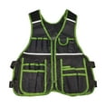 thumbnail image 4 of Kuntesetty Electrician Tool Vest Portable Work Vest for Home DIY Carpenter Camping Gear green, 4 of 9
