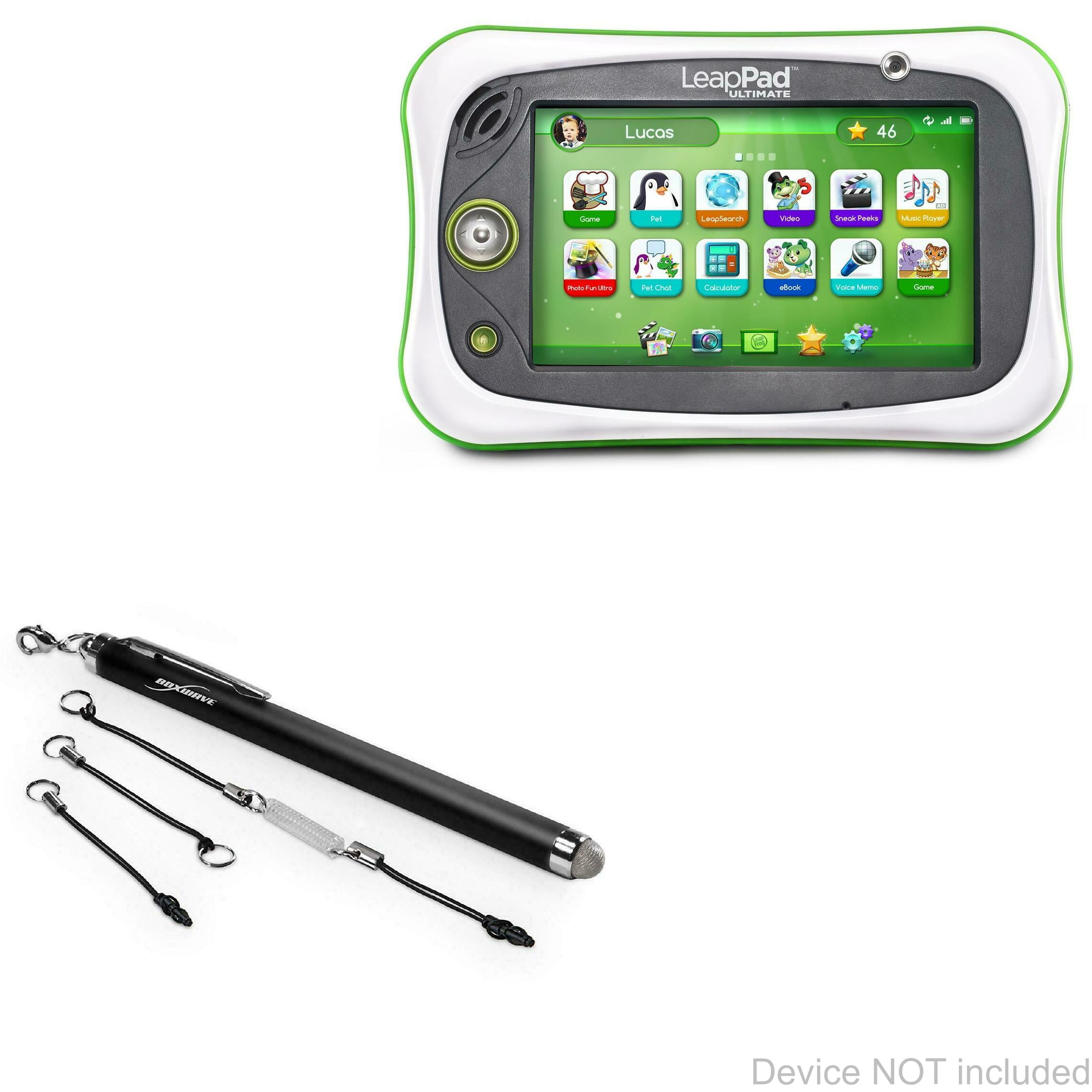 Tested! LeapFrog LeapPad 3 Kids Learning Tablet GREEN Console, Stylus, Charger 