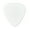 White, variant on Exotic Plectrums - ABS Plastic Black Guitar Or Bass Pick - 0.71 mm Medium Gauge - 351 Shape - 50 Pack