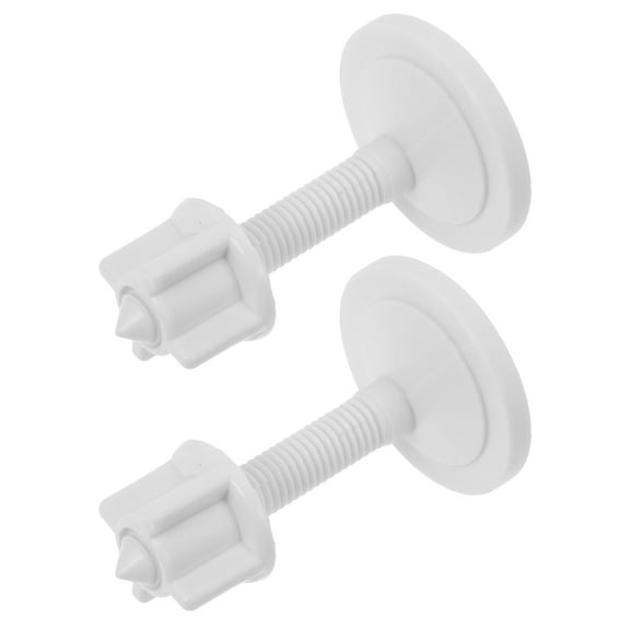 2 Pcs Heavy Duty Toilet Seat Fastener Bolt Kit Screw Parts
