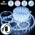 thumbnail image 1 of Manguera navideña decorativa luz led Blanco frio 20 metros DOSYU DY-ICE20M-MT-3C, 1 of 5