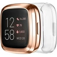 thumbnail image 1 of REQO 2 Pack for Fitbit Versa 2 Screen Protector Case, Soft Plated TPU Full Around Sensitive Touch Protective Cover for Fitbit Versa 2 Smartwatch Accessories, 1 of 7
