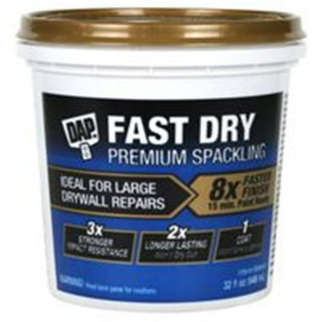 Dap Spackling Fast Dry Paint, Off-White - 1 qt.