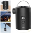 thumbnail image 3 of Outdoor Portable Camping Air Pump Charging and Pumping Dual-Purpose Air Mattress Swimming Ring Electric Inflator,1 * air pump Kit, 3 of 7