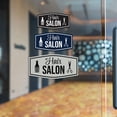 thumbnail image 4 of Signs ByLITA Fancy Hair Salon Easy Installation | Durable Construction | Barbers | Grooming and Styling | Hair Sign (Ivory/Dark Brown) - Small, 4 of 9