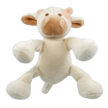 Simply Fido Beginnings Millie White Cow W/ Squeaker