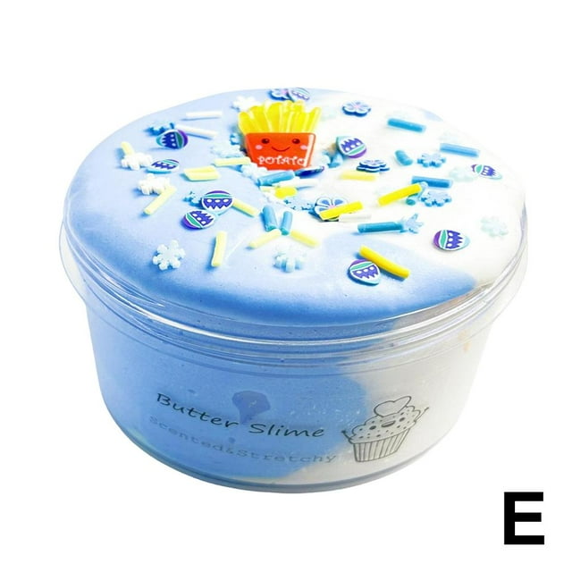 60mlslime Cotton Mud Color Mud Two-Color Mud Light Clay Diy Toy Mud
