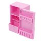 thumbnail image 1 of Dollhouse Fridge Ornament in Pink Color Compatible with Mini House Furniture Durable 1Pcs, 1 of 5