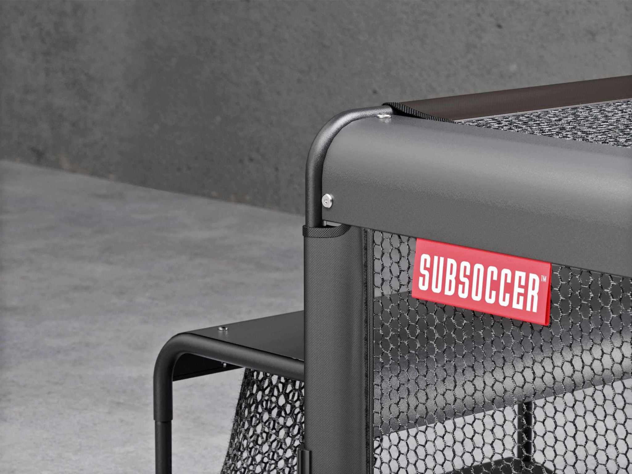 Subsoccer S3 Portable Bench Soccer Game – Indoor & Outdoor Table Soccer Set with Benches and Ball, Easy Assembly, Pack-and-Go Design