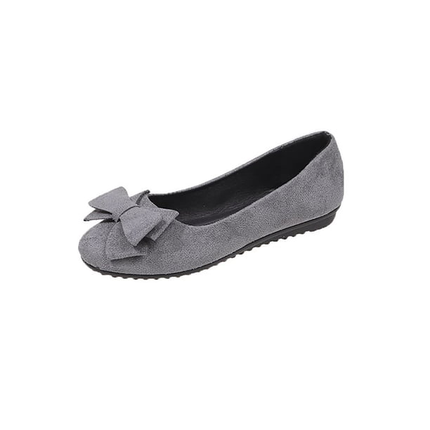 Zapatos Suaves para las Mujeres Deslizamiento Cómodo en Bowknot Pisos, Zapatos Planos para las Mujeres de Tamaño Grande Ligero Primavera Casual