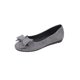thumbnail image 1 of Zapatos Suaves para las Mujeres Deslizamiento Cómodo en Bowknot Pisos, Zapatos Planos para las Mujeres de Tamaño Grande Ligero Primavera Casual, 1 of 3