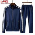 thumbnail image 2 of Men Sportswear Men Tracksuits Plus Size 8xl Two-Piece Set, 2 of 4
