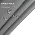 thumbnail image 2 of 10 Sizes Triangle Waterproof Sun Shade Sail Outdoor Garden Patio Party Sunscreen Awingtriangle Canopy 95% Uv Block With Free Rope, 2 of 4