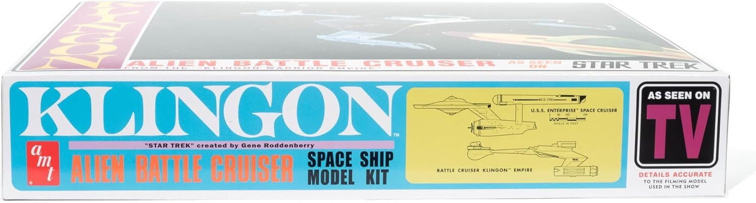 Star Trek: The Original Series Klingon Battle Cruiser AMT Model Kit