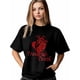 thumbnail image 1 of Red Heart Women's T-Shirt, Short Sleeve Tee Shirts Casual Tops Transcends Death Crewneck T Shirt for Women, 1 of 8