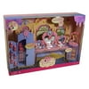 Barbie In The 12 Dancing Princesses Princess Vanity Playset - Store 12 Pairs Of Shoes & 12 Crowns In The Spinning Shelf