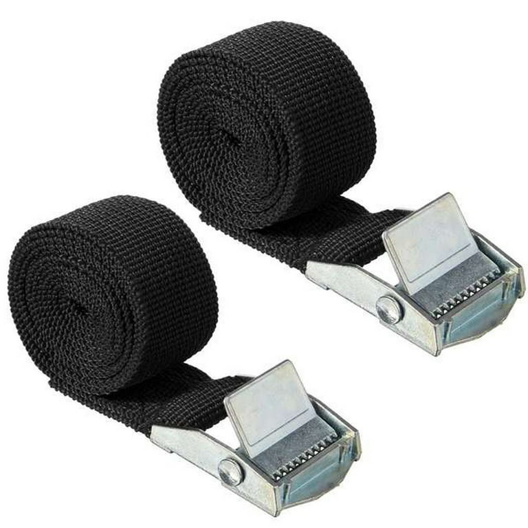 2PCS 1M x 25mm Cargo Lashing Strap Car luggage Cargo Lashing Zinc
