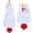 A, variant on DGMIOCS Dog Chicken Halloween Pet Funny Easter Thanksgiving Outfits Cosplay Holiday Cute Dog Hoodies Coats for Small Dogs, White Chicken