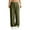 Army Green #41, variant on Ribbed Lounge Pants Women with Pockets Baggy Wide Leg Knit Pants Soft Pull On Low Rise Sweater Pant Comfy Casual Pant Black 2XL