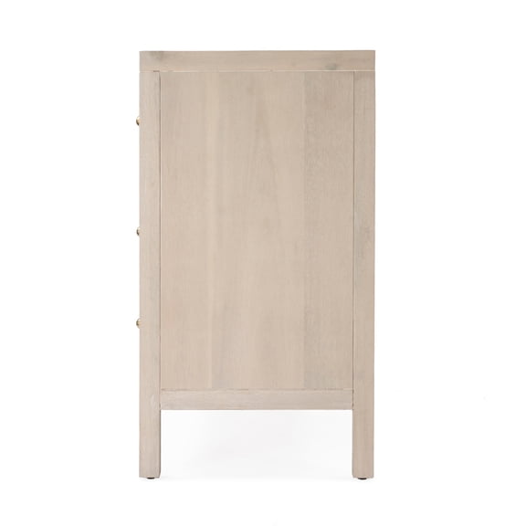 Butler Specialty Company Celine 6 Drawer Wood Wide Dresser - Taupe