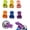 6 PCS, variant on 6 PCS Colorful One-Hand Soda Can Opener with Leak-Proof Reusable Drink Covers – For Coke, Beer, Soda & Aluminum Cans | Perfect for Parties, BBQ, Camping & Travel (6 PCS)