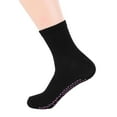 thumbnail image 2 of Gubotare Wool Socks For Women Soft Knit Wool Winter Thick Warm Cabin Fuzzy Crew Women Socks,Black One Size, 2 of 5