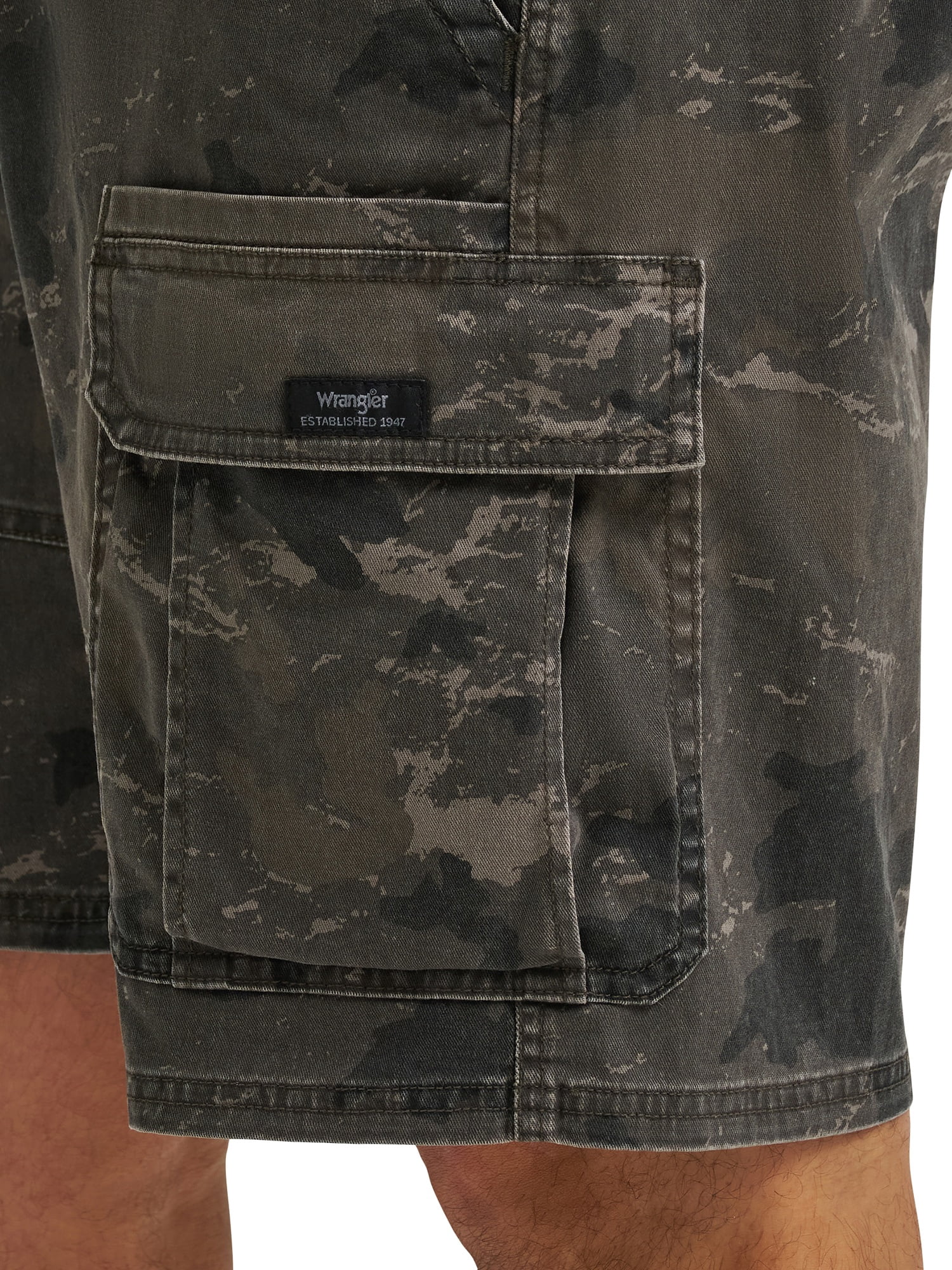Wrangler Men's and Big Men's Stretch Cargo Shorts
