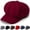 Black, variant on LQCrafK Summer Newsboy Cap Visor Beret Hats Soft 8 Panels Vintage Cabbie Hat Octagonal Cap for Women Girls