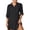 Black, variant on liyiyiyia Swimsuit Coverup for Womens Shirt Dress Button Down Bathing Suit Bikini Cover Ups Beach Vacation Outfits White