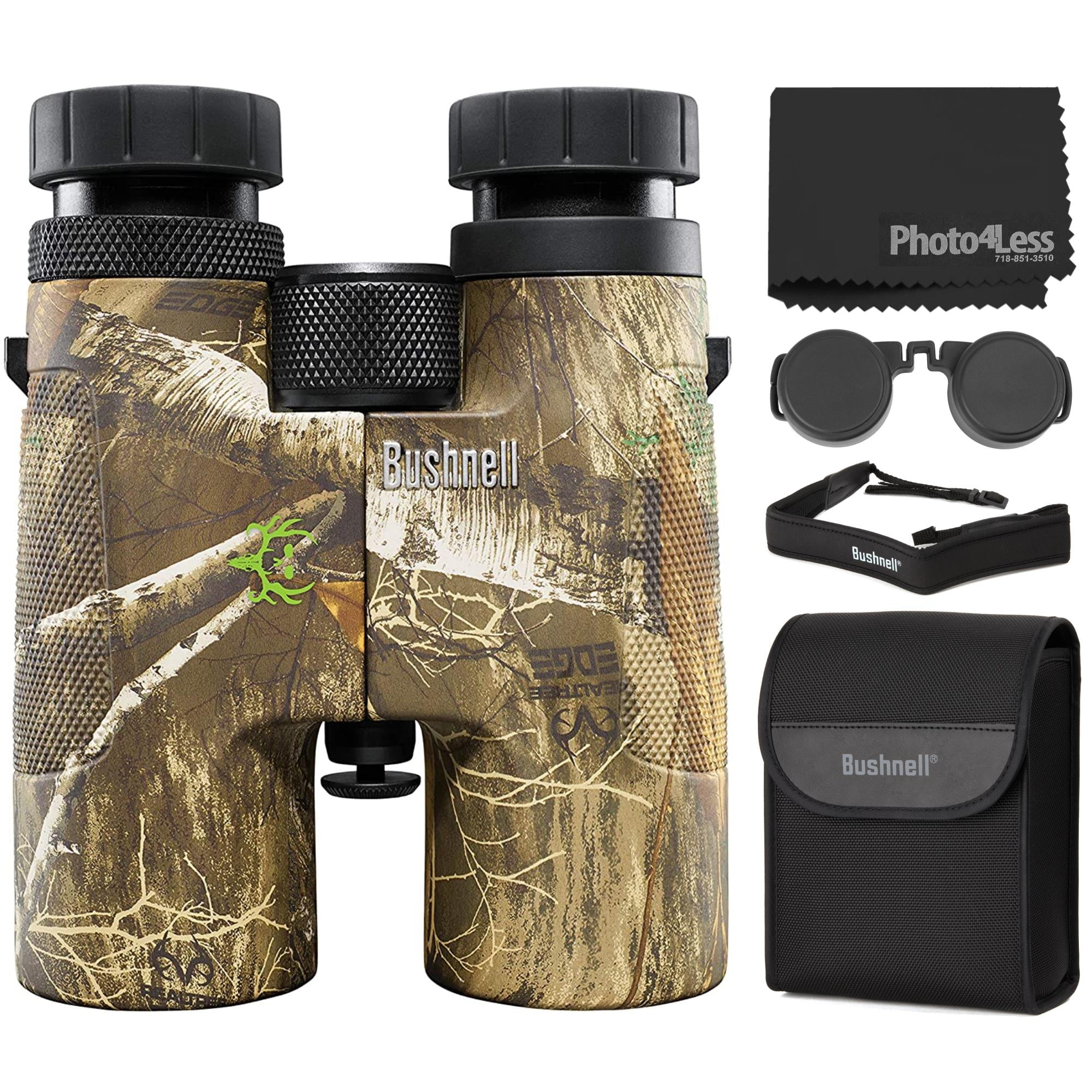 Bushnell PowerView 10X42mm Real Tree Edge Bone Collector Roof