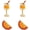 G - Orange Juice 2, variant on Food Drink Stud Earrings Set for Women, Cute Food-themed Statement Earring Studs with Rhinestone, Fashion Summer Fun Jewelry Gifts[z2182]