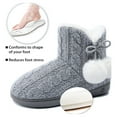 thumbnail image 5 of DL Womens-Warm-House-Bootie-Slippers Fluffy Cute For Winter, 5 of 6
