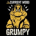 thumbnail image 2 of Womens Snow White and the Seven Dwarfs Grumpy Current Mood Distressed T Shirt, 2 of 4